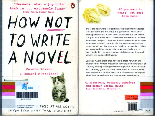 How Not To Write a Novel